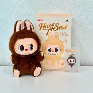 Authentic POP MART Labubu Have a Seat DUODUO Rare Limited Edition Color